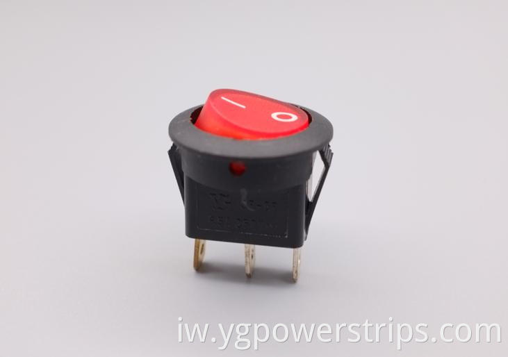 מתג נדנדה מוט יחיד YSR 14 4 Rocker Switch Single Pole Ysr 14 4